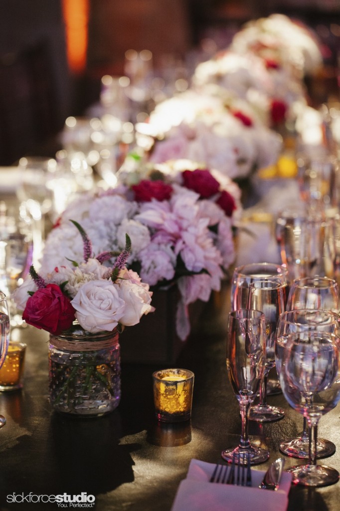 Photo by Slickforce/Nick Saglimbeni, florals and design by Lotus and Lily.