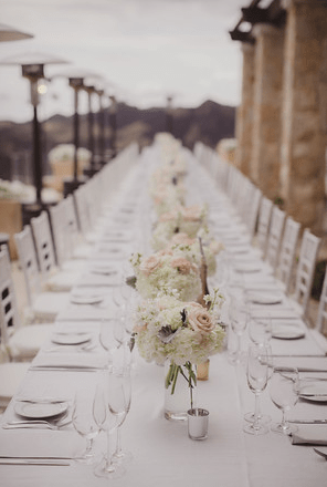 Florals by Lotus and Lily, Linens by Luxe Linen